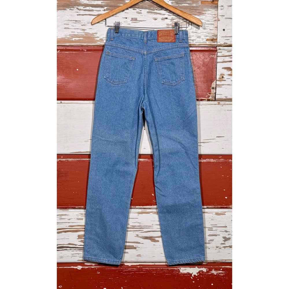 Gitano Women's Straight Leg Jeans in Light Blue Denim